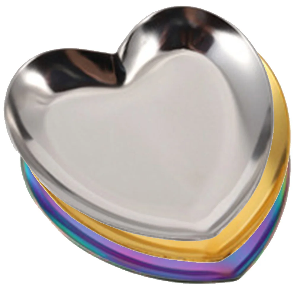 3 قطع من لوازم فن الأظافر على شكل قلب، سهلة التنظيف لروتينات التجميل متعددة الاستخدامات، حامل أظافر لطلاء الأظافر