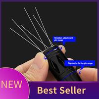 WDT Tool  Espresso 6 Needles Espresso Distribution Tool  With Stand  Adjustable Coffee Cloth Powder Needle  For Cafe Kitchen