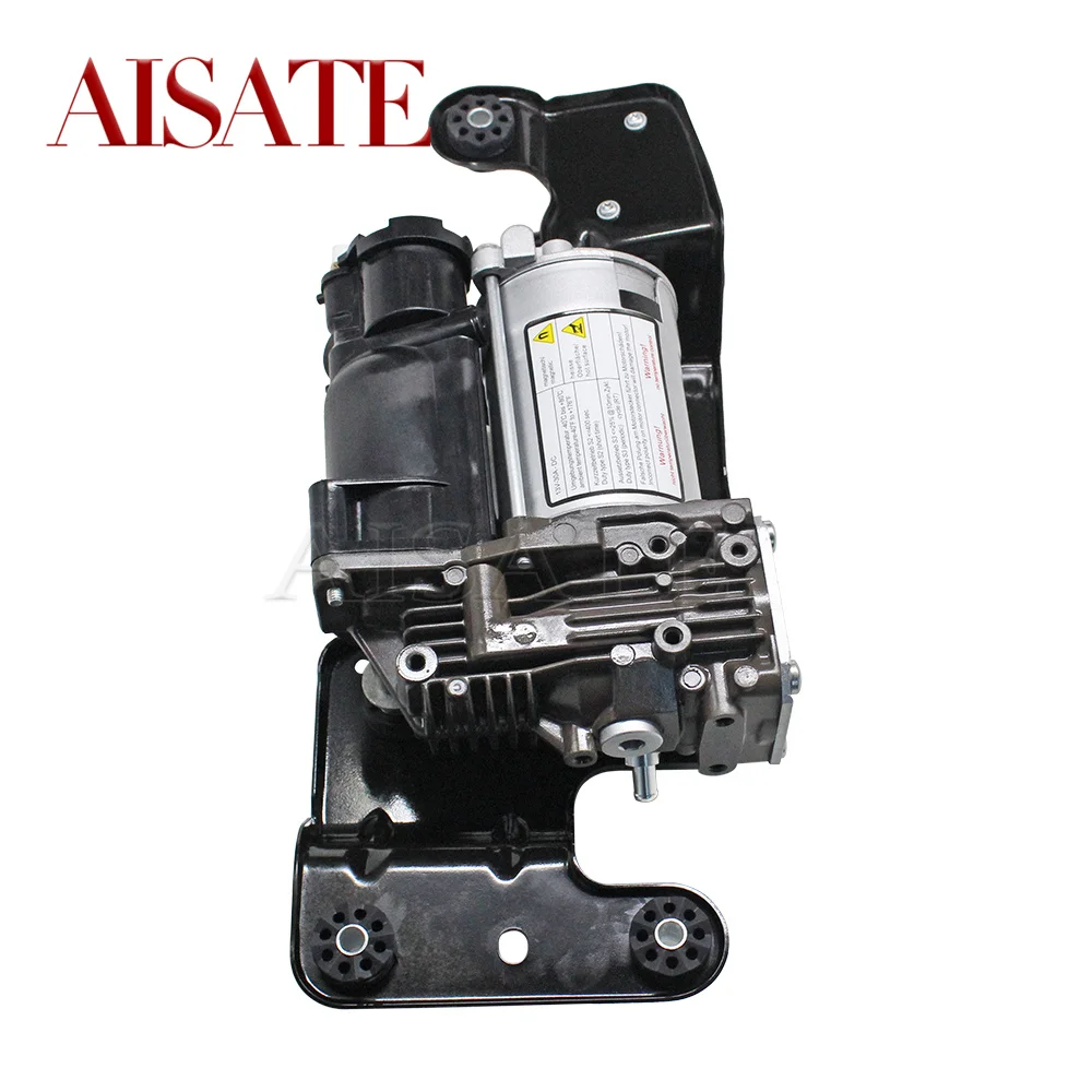 Air Suspension Compressor With Bracket + Block Valve For BMW X5 X6 E70 E71 E72 2007-2013 3720 6789 938 37226785506 37226775479