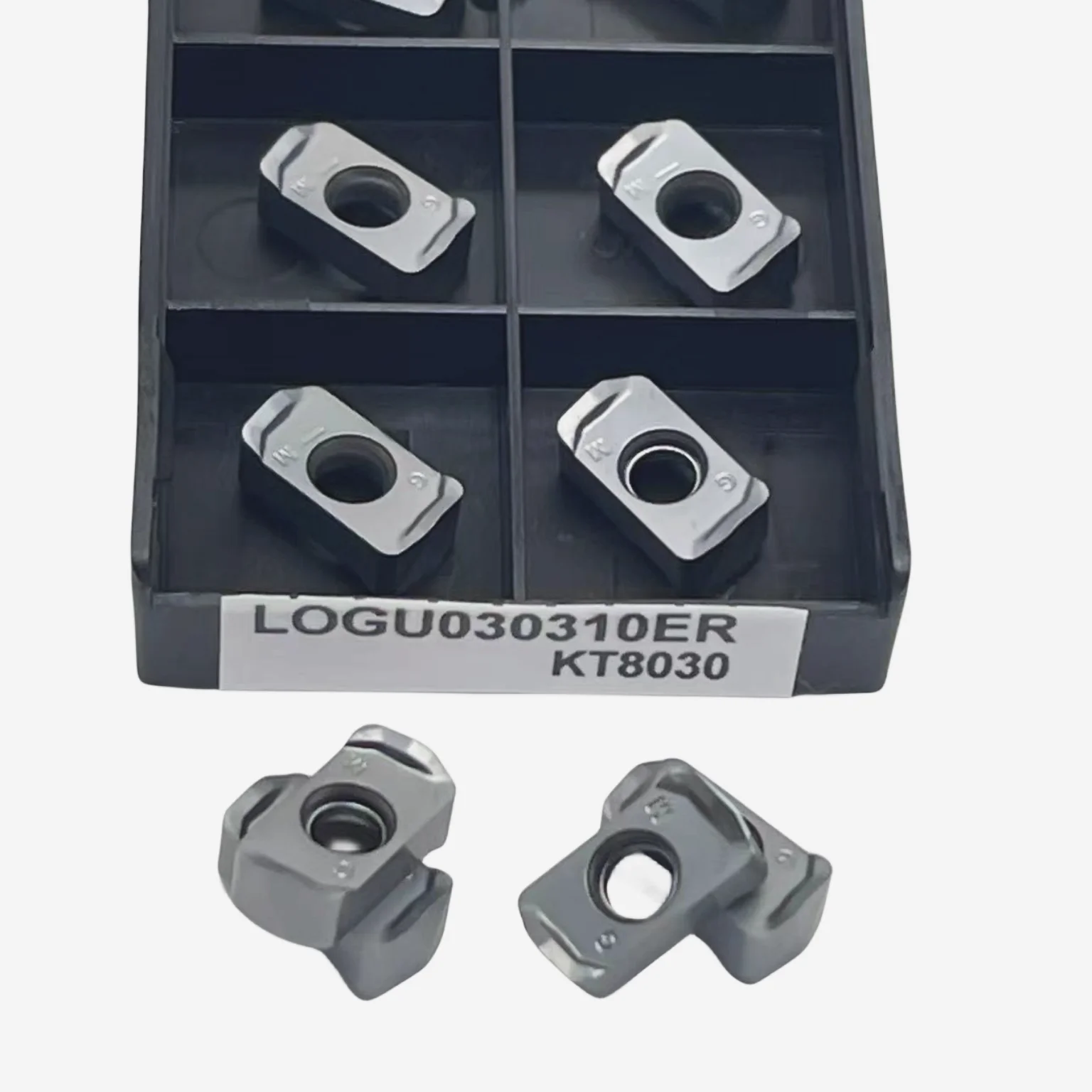 LOGU030310ER-GM YBG205 LOGU030310ER High quality fast feed milling cutter insert made of hard alloy