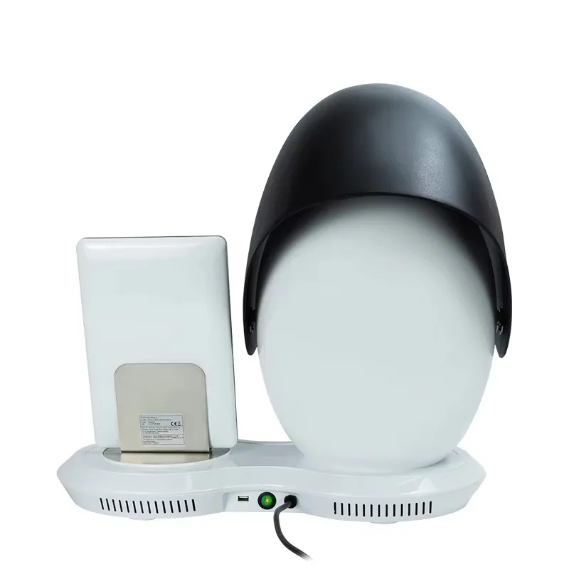 Mais novo digital 3d hidratante facial máquina analisadora de pele uso doméstico com plugues it ue jp eua