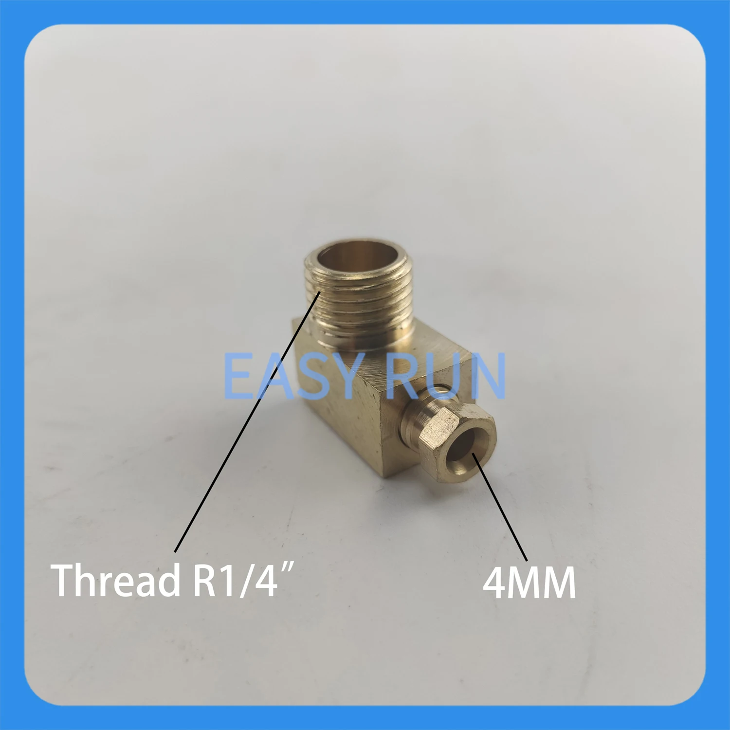 

Фитинг для смазочной трубки 4 мм, нейлон/алюминий/медь, с резьбой 1/4 дюйма, 10 штук