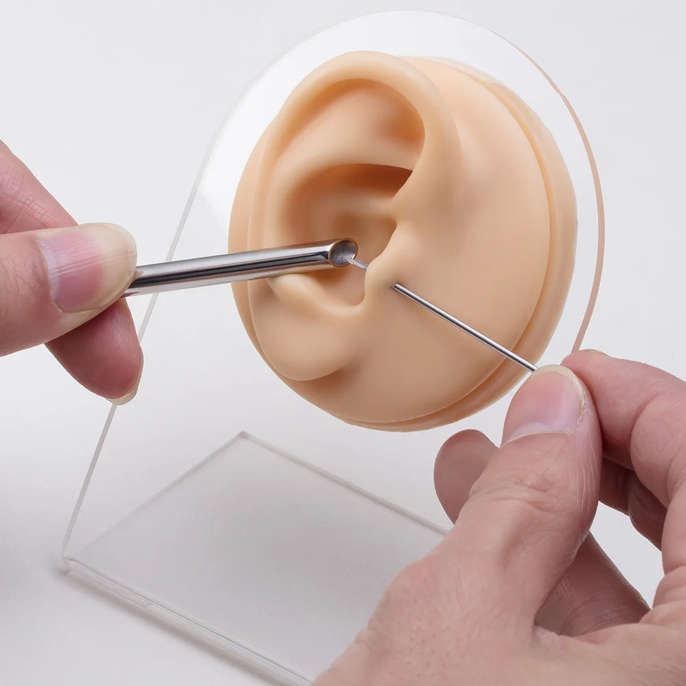 1pc Nadeln Empfang Rohr Körper Schmuck Halten Piercing Werkzeug Chirurgenstahl Piercing Empfang Rohr Akzeptiert Werkzeuge Kit 3-9mm – Detail 4