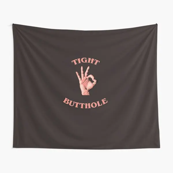 Tight Butthole  Tapestry Yoga Hanging Bedspread Wall Printed Beautiful Room Blanket Decor Travel Home Colored Mat Decoration