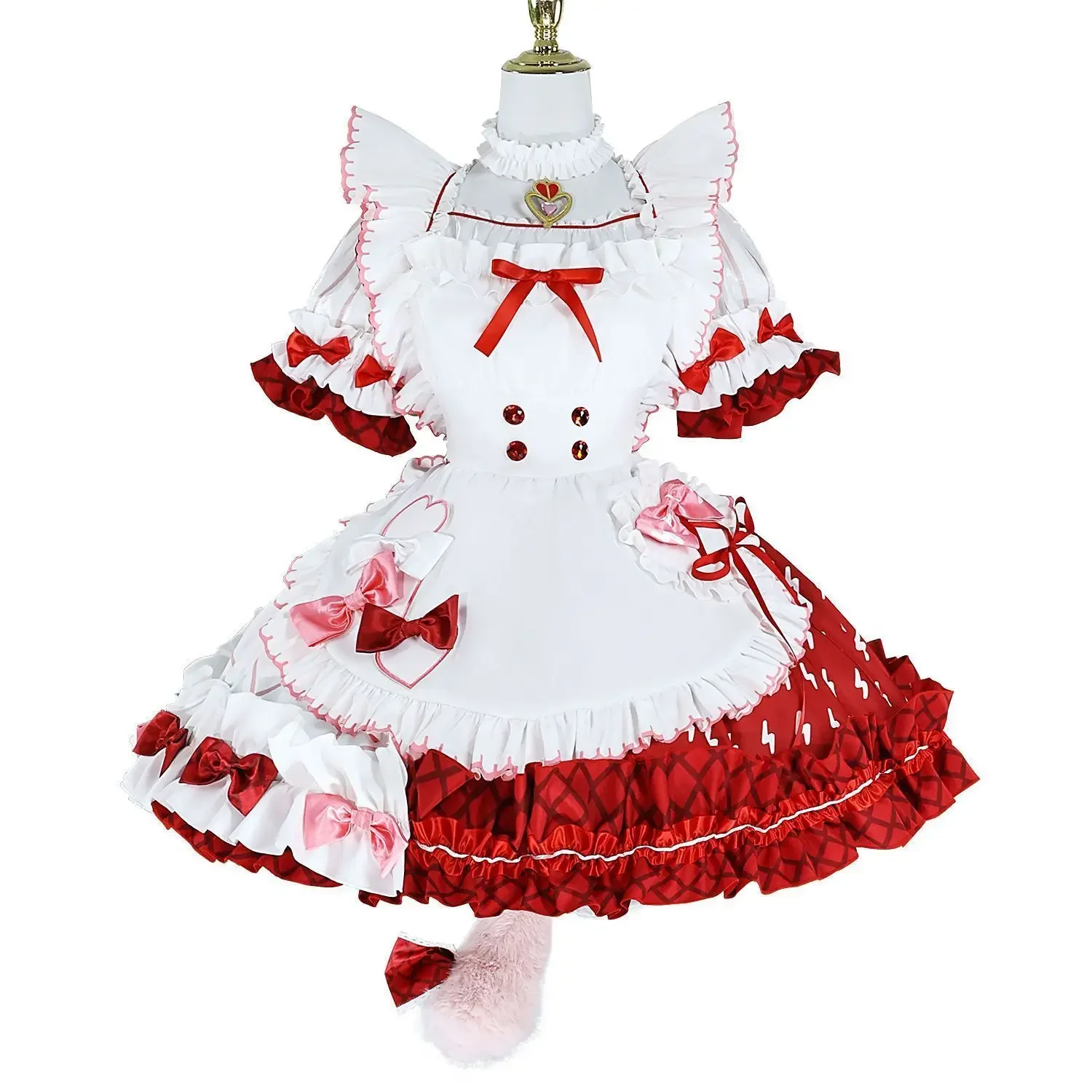 

Goldenglow Cosplay Costume Arknights Lolita Kimono Uniform for Halloween Christmas Party Masquerade Anime Shows