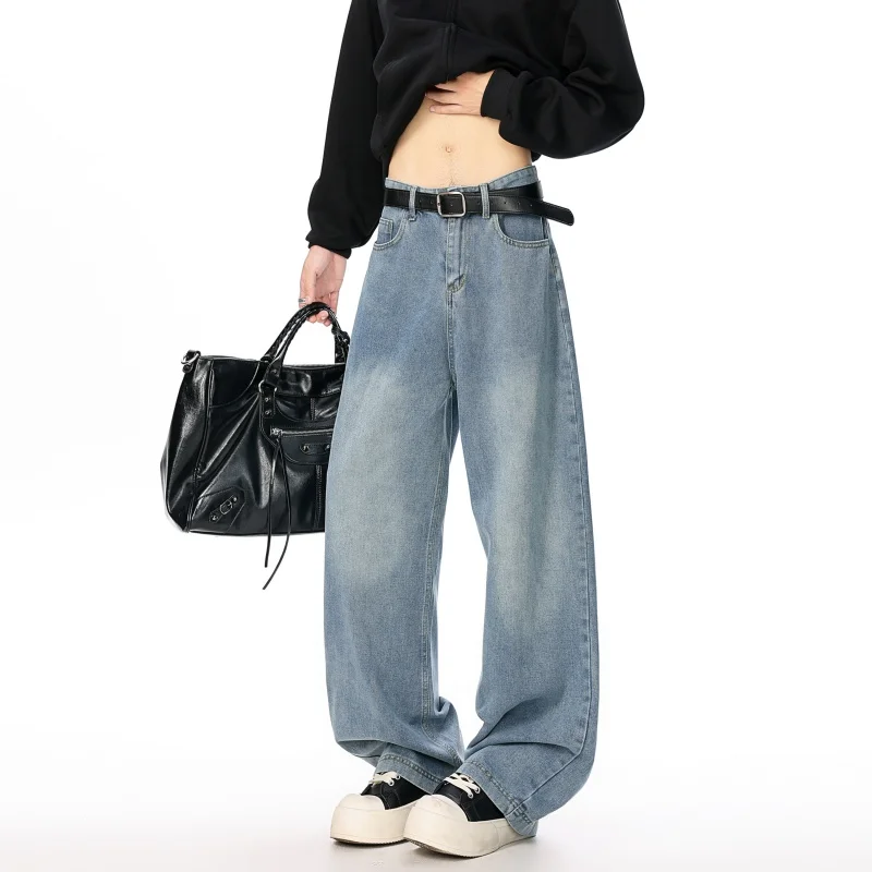 

GIOIOMen's Jeans，2025New Loose Straight Wide-Leg Men's Jeans