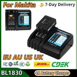 TURPOW DC18RC Li-ion 4A Battery Charger for Makita BL1830 18V 14.4V BL1860B BL1850B BL1840 BL1820 BL1415 tool Battery Charger
