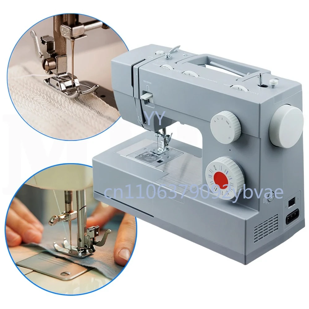 

Heavy Duty 4423 High Speed Sewing Machine with Accessory Kit 90W Strong Motor Piercing Power 97 Stitch Applications Desktop Sew