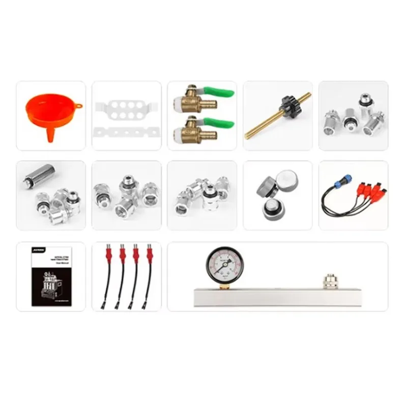 Wholesale of Car Inspection and Beauty Equipment HO-8H Ultrasonic Fuel Injector Detection and Cleaning Device