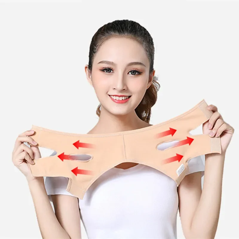 Face Lift Up Belt V Face Bandage Facial Slimming Bandage Relaxation Shape Lift Reduce Double Chin Anti-wrinkle Facial Care Tool