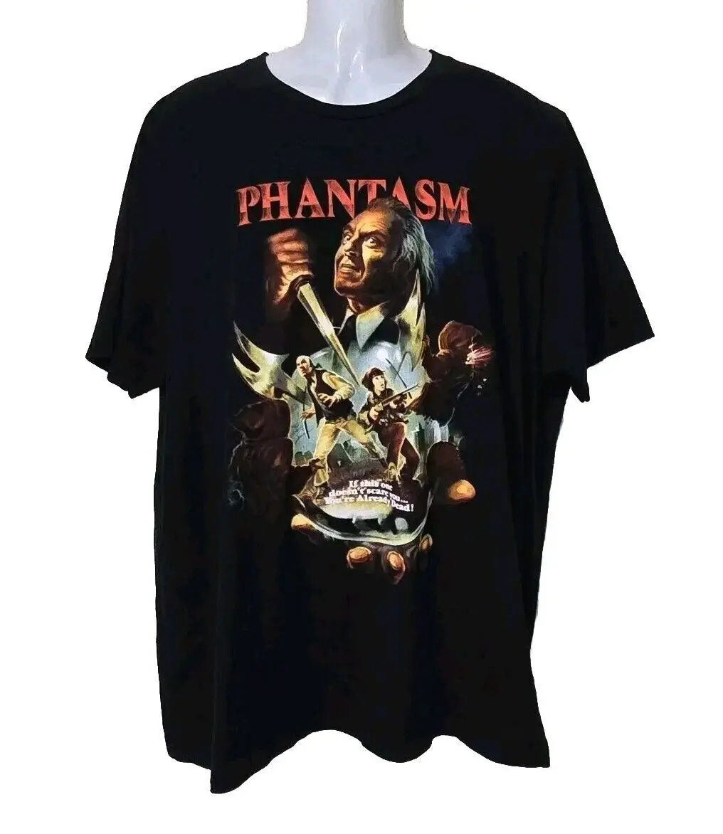 

PHANTASM T Shirt Mens 3X Cavity Colors Black Horror Move Tee Logo Cotton OOP