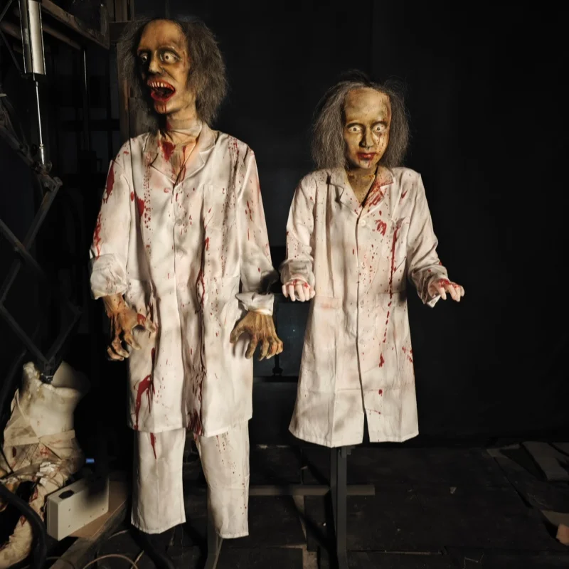 

ATV&UTVHorror Animatronics Haunted House Props Life-size Scary Ghosts Zombie Witch Pneumatic Equipment for Sale