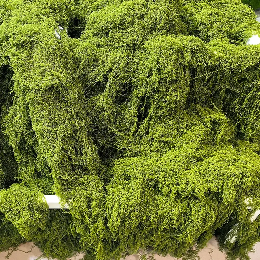 50g/100g/200g Realistico Muschio Artificiale Per L'artigianato FAI DA TE & Decorazioni Per La Casa Paesaggio Bonsai Pavimentazione Erba Decorazione Pianta Verde