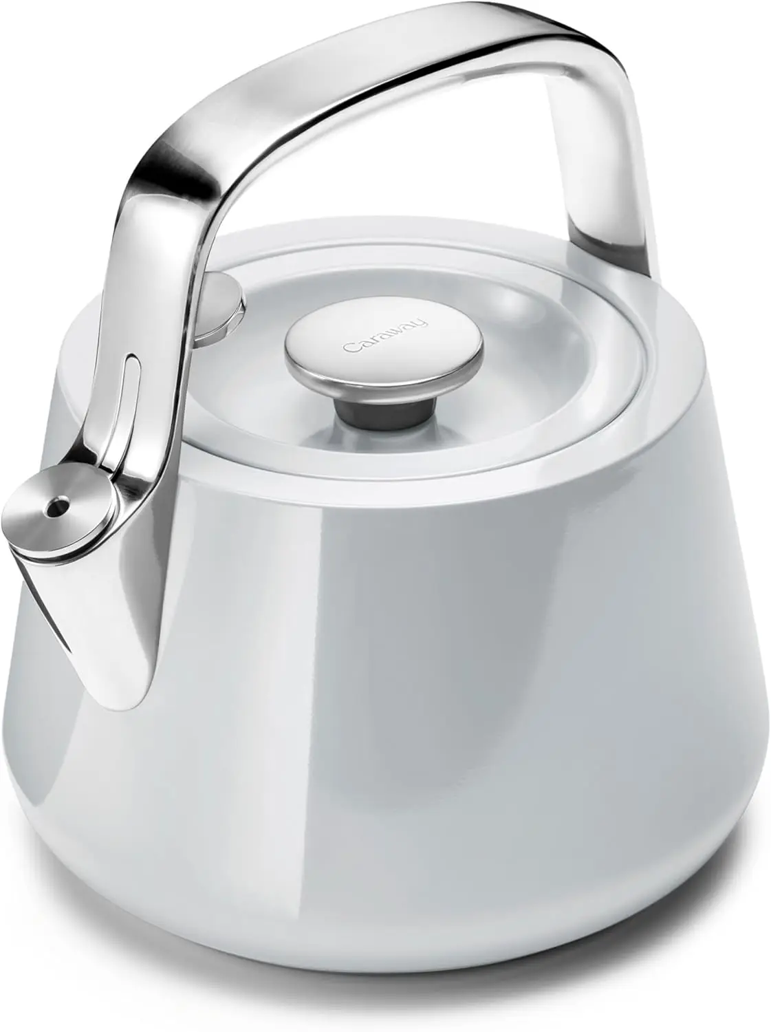 2 Quart Whistling Tea Kettle - Durable Stainless Steel Tea Pot - Fast Boiling, Stovetop Agnostic - Non-Toxic