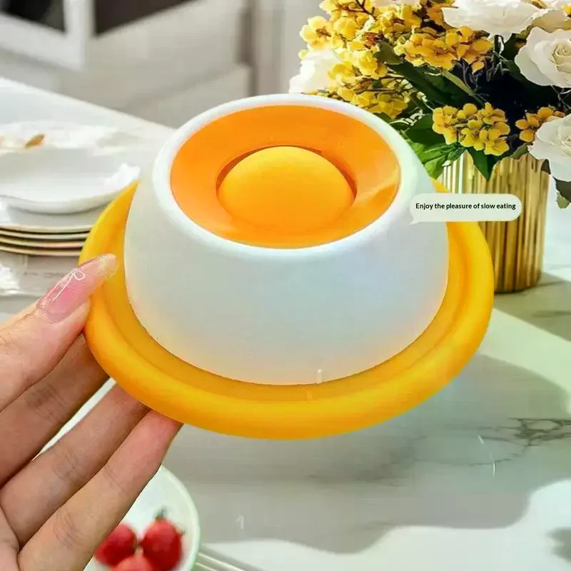 Pet Lick Mat Yogurt Licking Plate Slow Feeder For Dogs & Cats - Interactive Snack Bowl Promotes Dental Health Pet Licking Mat