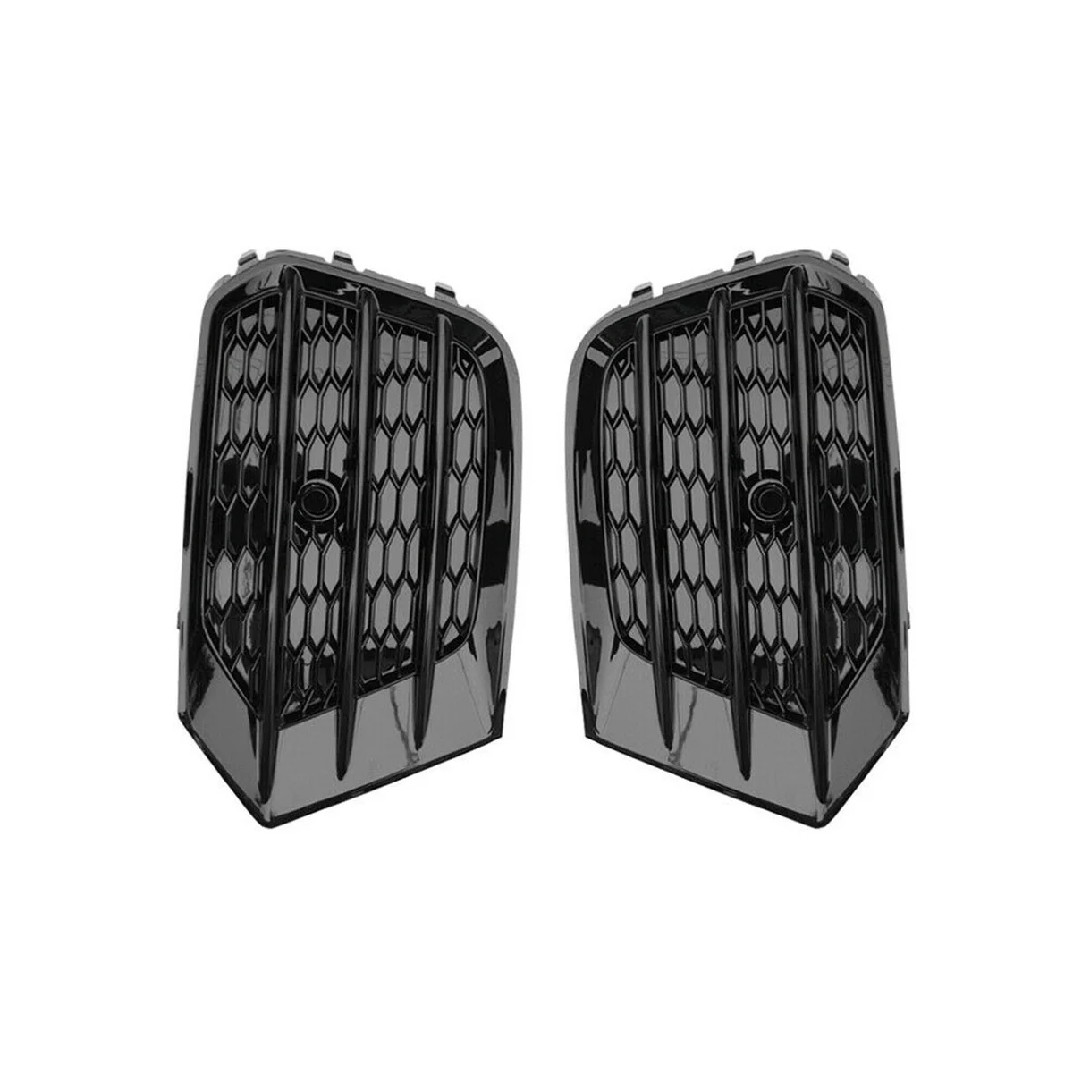 

Fog Light Cover Fog Light Frame Honeycomb Grille Lower Grille Fog Light Grille Car for Q3 2016-2018