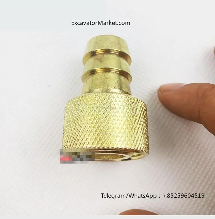 For SANY SY 55/65/75/135/215/235-8/-9 excavator connect oil drain pipe Drain valve excavator accessories