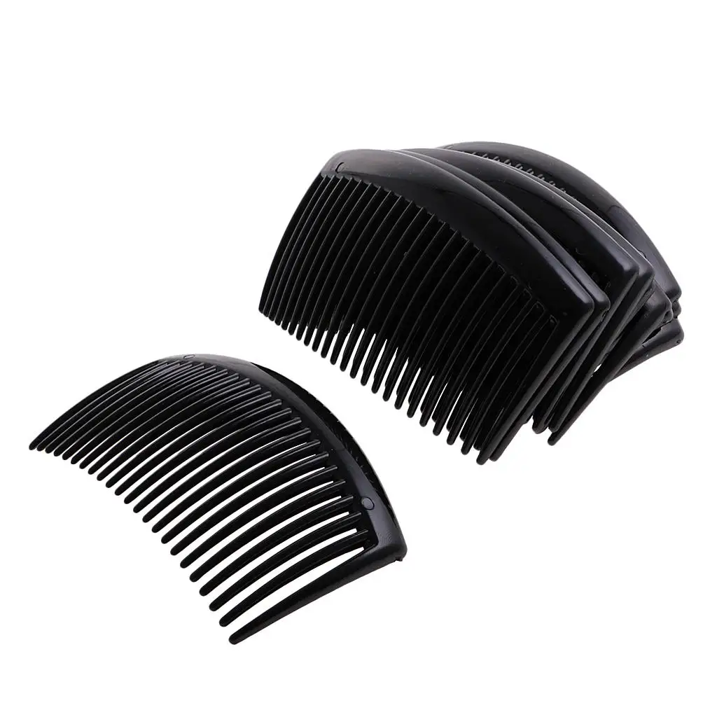 Klip sisir rambut klip 12pcs, sisir samping jepit rambut 9x5cm