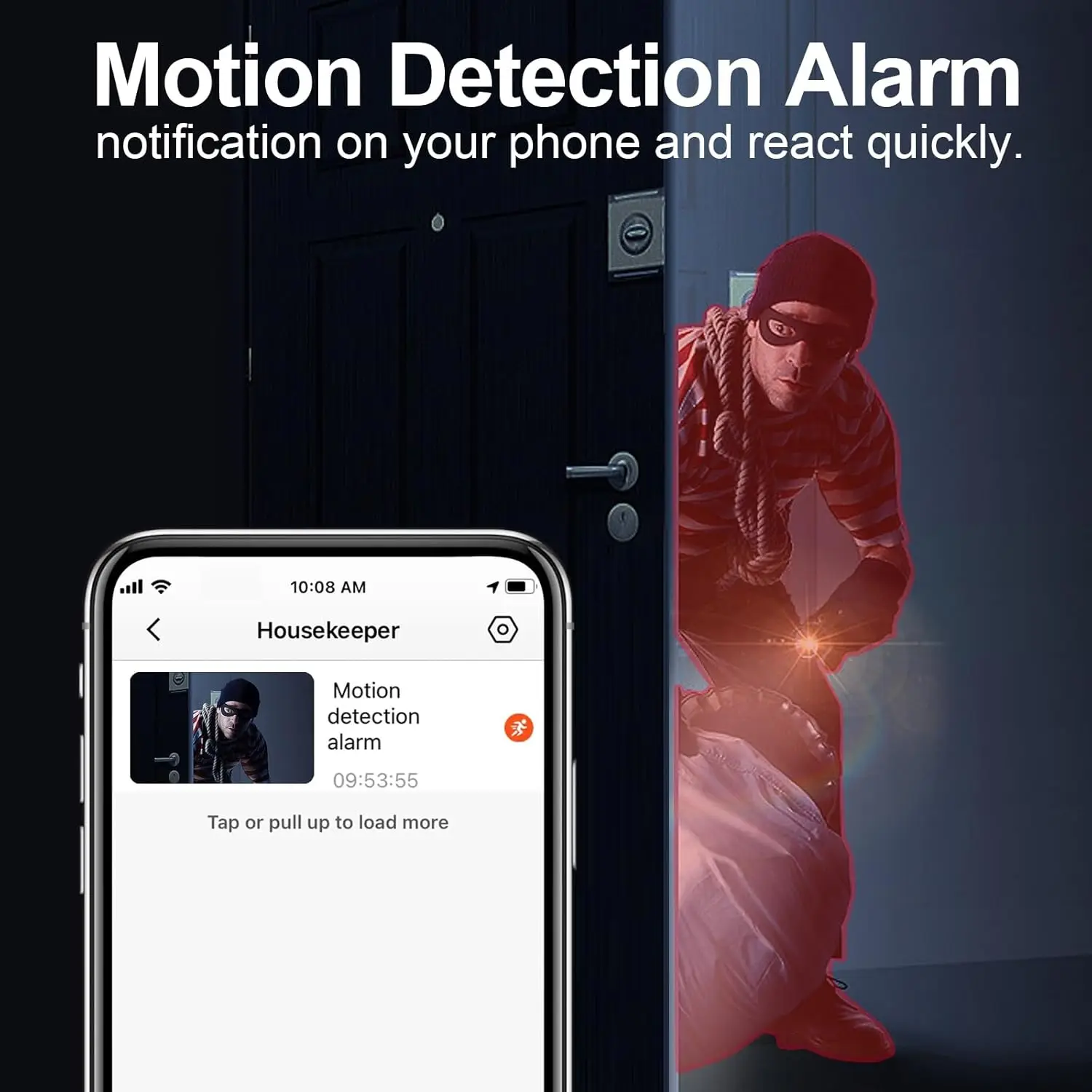 HD Mini Camera DIY Camera WiFi Connection with Battery Motion Detection Remote Viewing Video and Audio Recording for Home Office