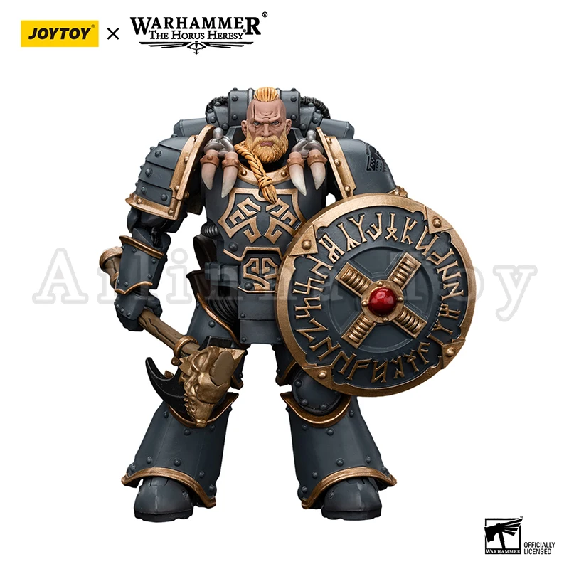 JOYTOY 1/18 Action Figure The Horus Heresy Space Wolves Grey Slayer Pack Anime Military Model