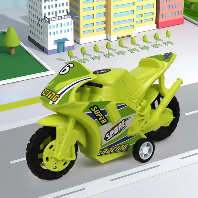 Modelo de motocicleta de simulación grande para niños, coche de juguete extraíble, motocicleta de inercia, vehículo fundido a presión, juguetes para niños, regalo, 1 ud.