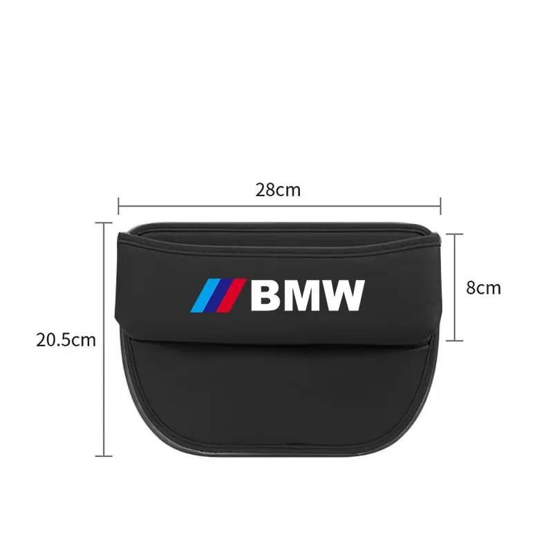 Car Special Seat Crevice Storage Box Seat Slit Catcher Organizer For Bmw 3 Performance E46  F20 F30 E90 E60 X5 M car accessories