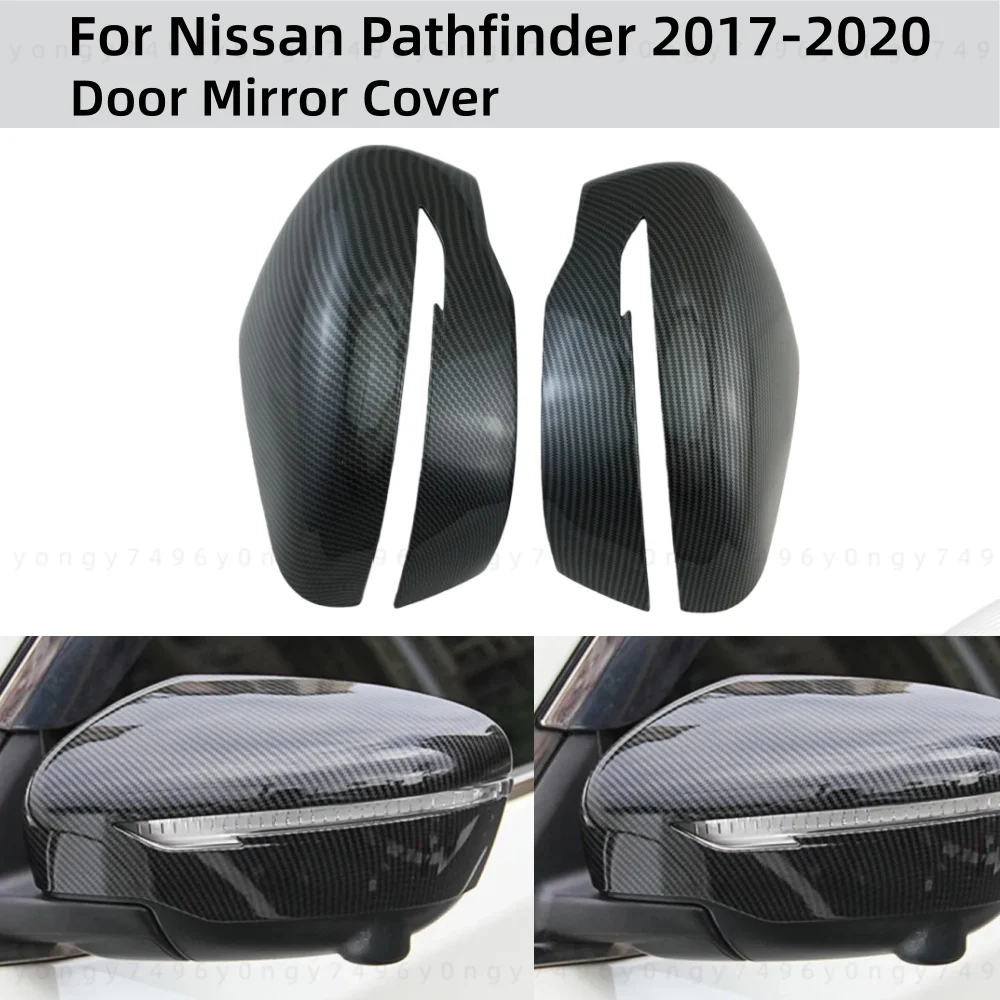 

Car Upgrade Chrome Rearview Accessories Side Door Mirror Covers Trim Paste Style For Nissan Pathfinder 2017 2018 2019 2020