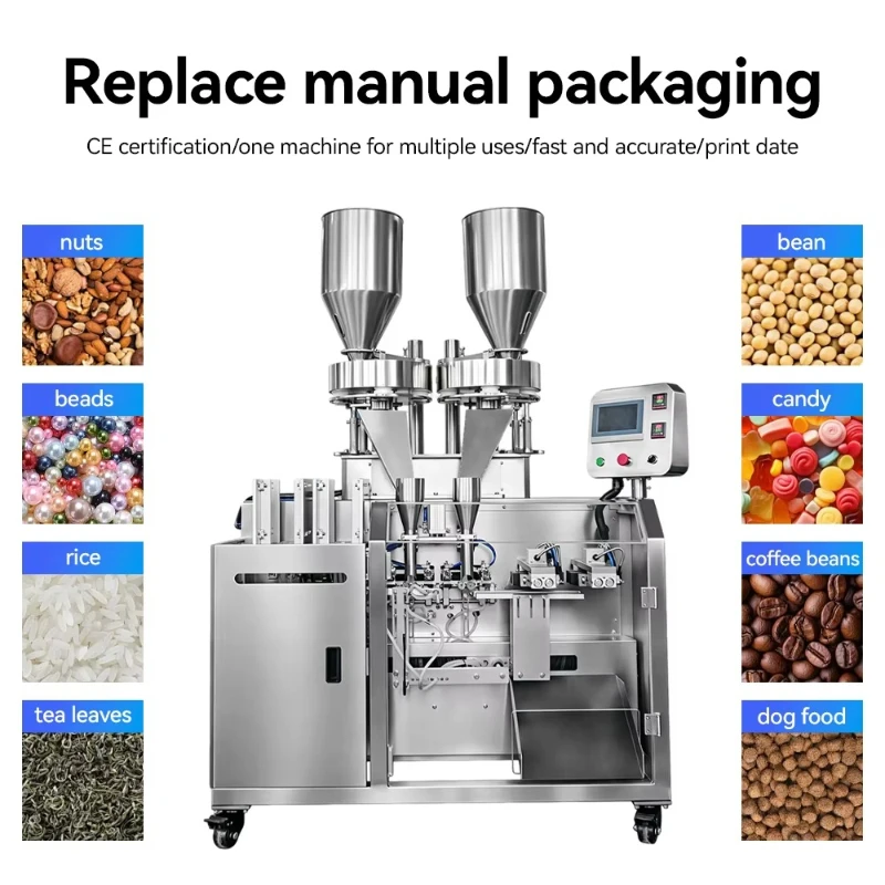 Customized Automatic Premade Pouch Packaging Machine for Protein Powder Nutritional and Milk Powder Packing&Sealing Machine