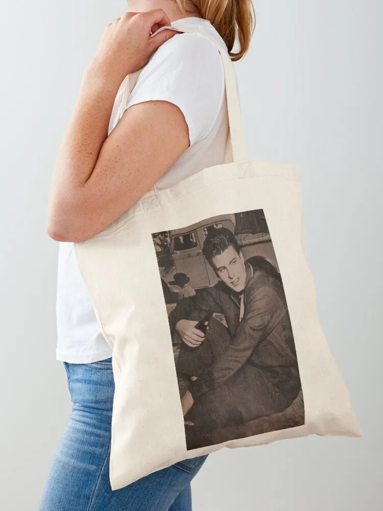 

Ricky Nelson Rock N' Roll Superstar Tote Bag canvas tote Lady bags Canvas bag bag luxury women