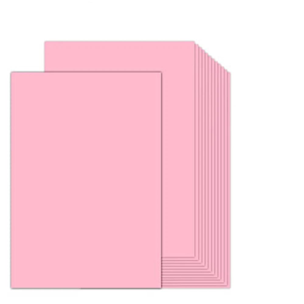 20 Sheets Pink Cardstock  Thick Paper, Card Stock Printer Paper for Arts & Crafts, Presentations, Stationary