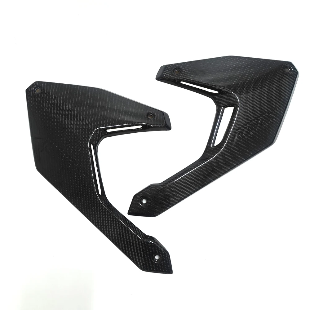 لهوندا X-ADV 750 XADV750 2021-2025 2026 2024 2023 100% ألياف الكربون الجانب لوحة غطاء إطاري القلنسوة هدية دراجة نارية الملحقات