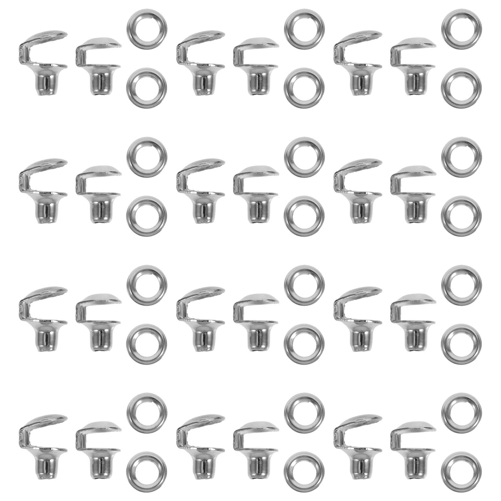 Hook With Gasket Lace Buckles Shoelace Hook Boots Eyelet Shoe Eyelets Hiking Diy Kit Metal Buckle Accessories Repair Replacement