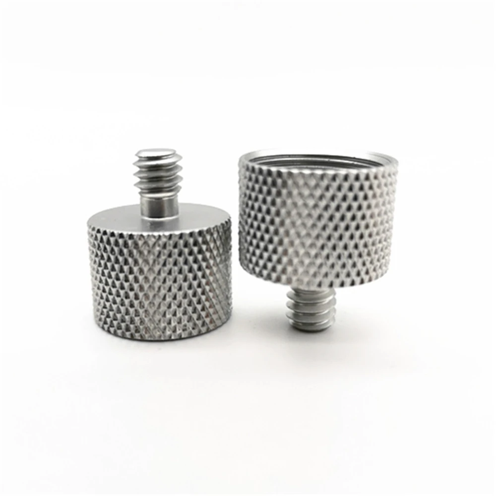 Male to Female 5/8'' to 1/4" Thread Laser Level Rangefinder Screws Mic Thread Adapter Microphone Tripod Adapter Mic Converter