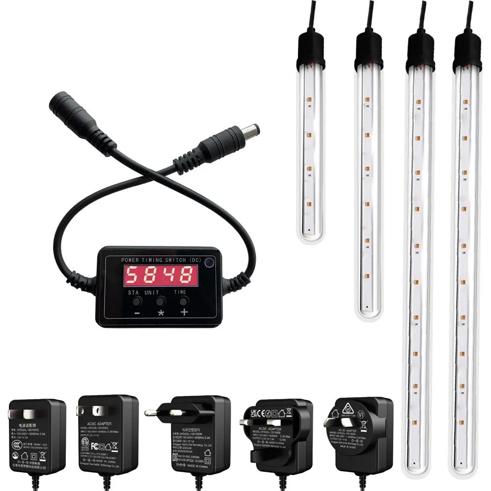 UVC LED lampa UV T6 4W 6W 8W 10W 270nm 280nm 110V 220V IP67 wodoodporna lampa sterylizacyjna do użytku powietrze woda oczyszczanie sterylizacja dezynfekcja — 2