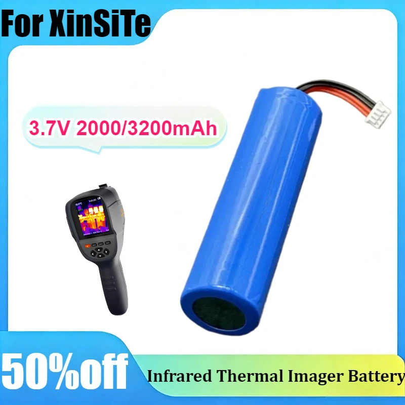 

For XinSiTe HT-19 Infrared Thermal Imager 3.7V 2000/3200mAh Rechargeable 18650 Lithium Battery