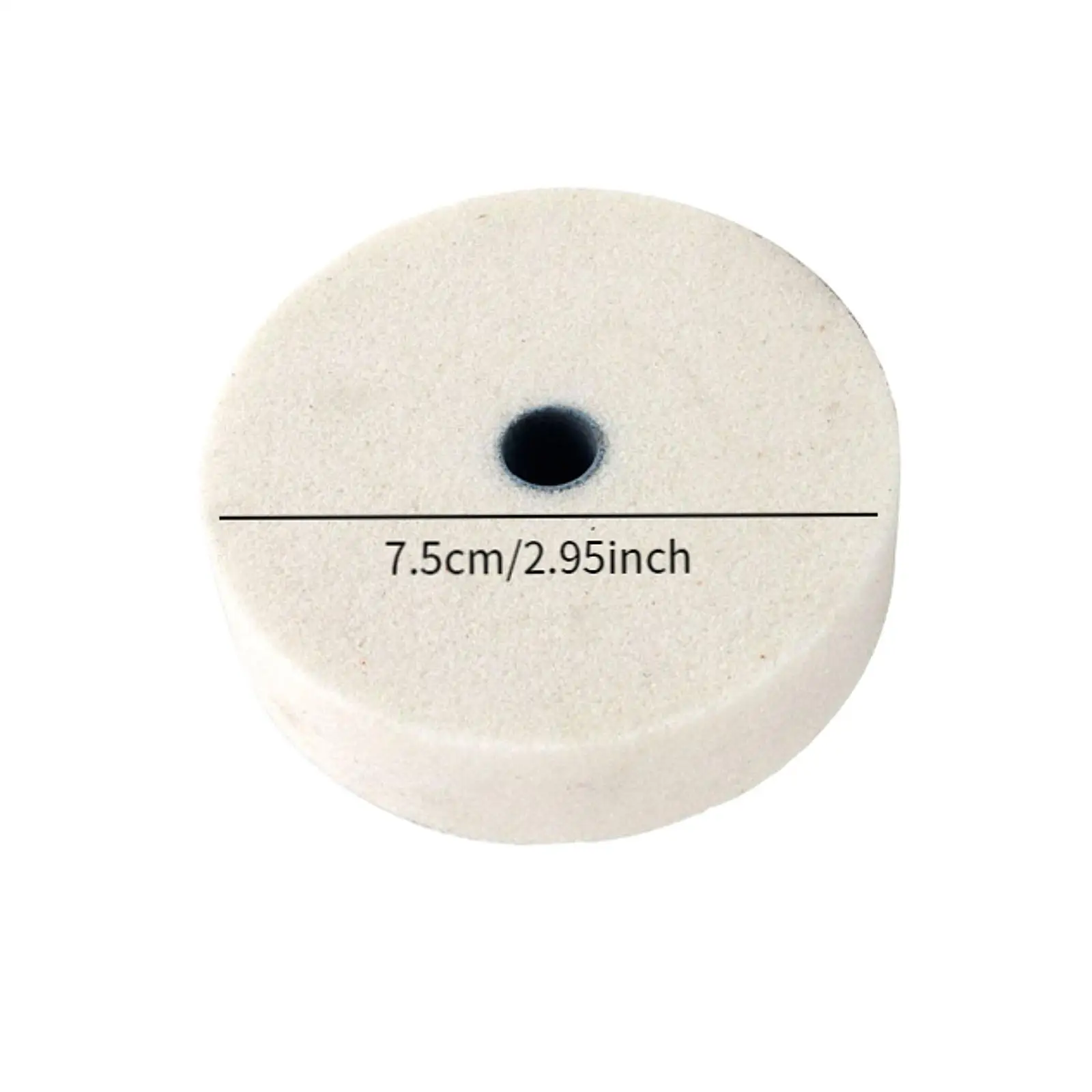 Bench Grinder Grinding Wheel Sturdy White Corundum Abrasive Disc for Industrial and Home DIY Projects