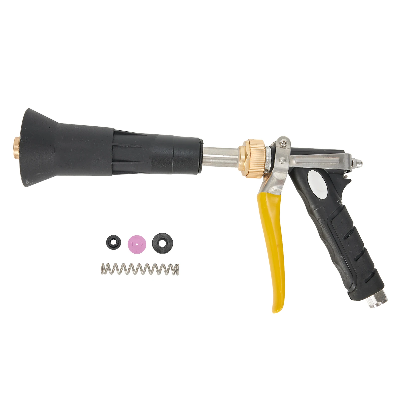 Garden Irrigation Sprinkler Featuring High Pressure Rotatable Atomizing Sprayer for Lawn Flower Beds and Agricultural Use