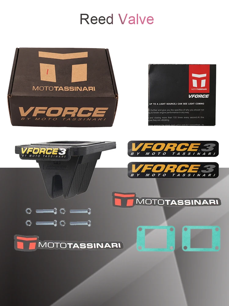 AliExpress qxmotorracing Motorcycle Reed Valve V351B VForce V-Force 3 System For KTM SX 65sx 50sx Minarelli KDM AM6 LC Reed Block Motocross Dirt Bike