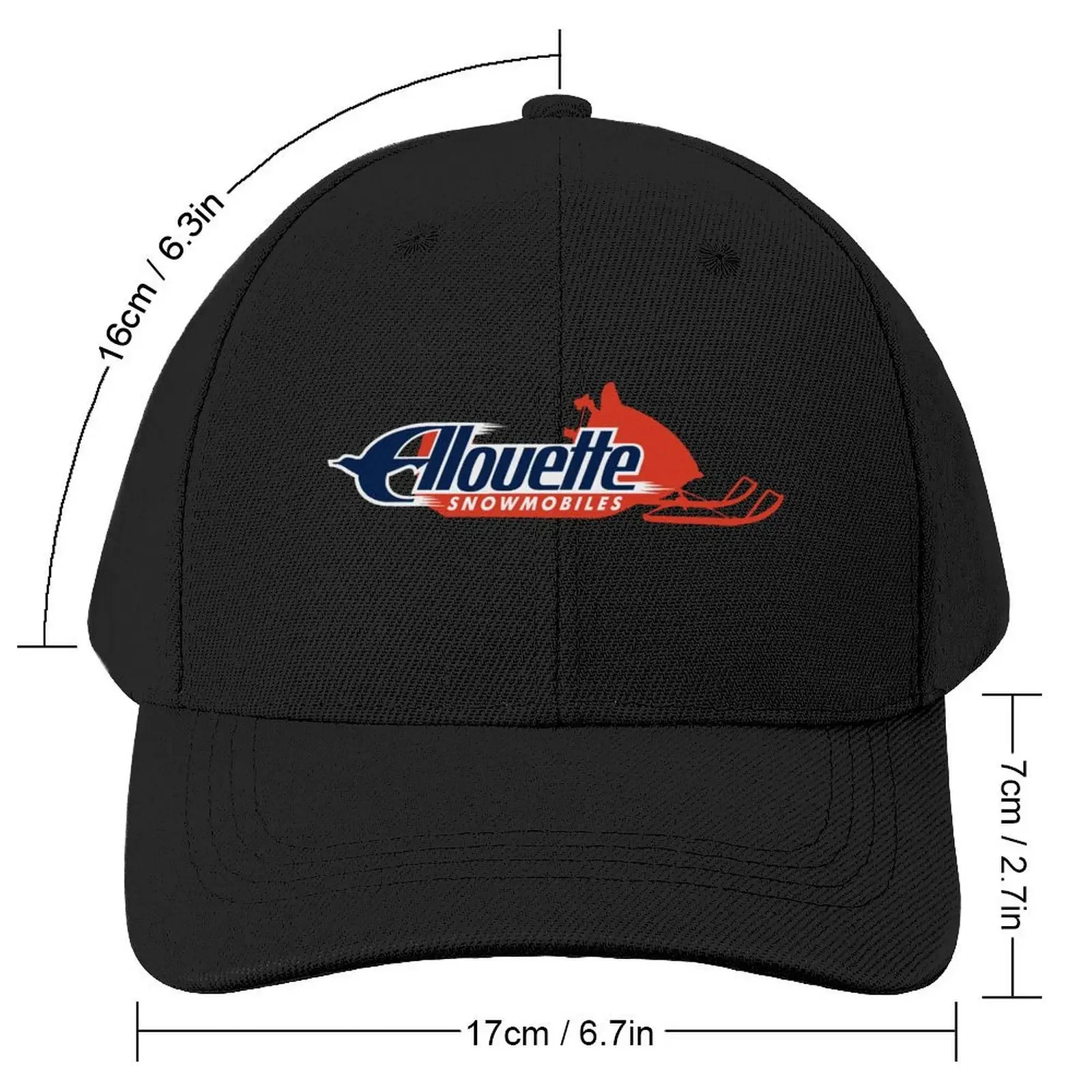 Alouette Vintage Snowmobiles Baseball Cap Fishing cap Fashion Beach Women's Men's