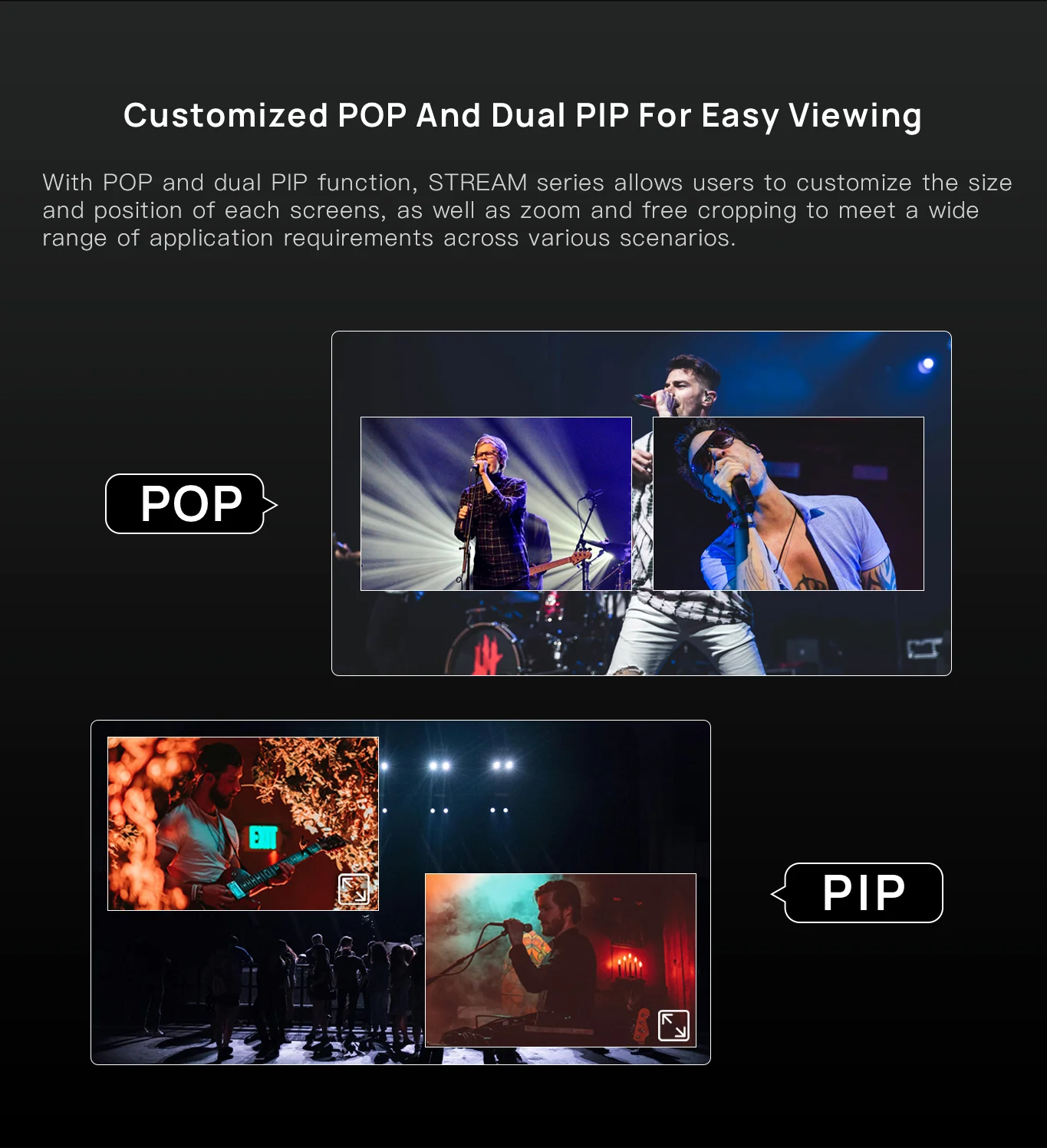 เครื่องสลับสัญญาณสี่ทาง Cinetreak Stream