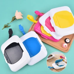 2022 Wet Tissue Box Wipes Dispenser Portable Wipes Napkin Storage Box Holder Container for Car Home Office
