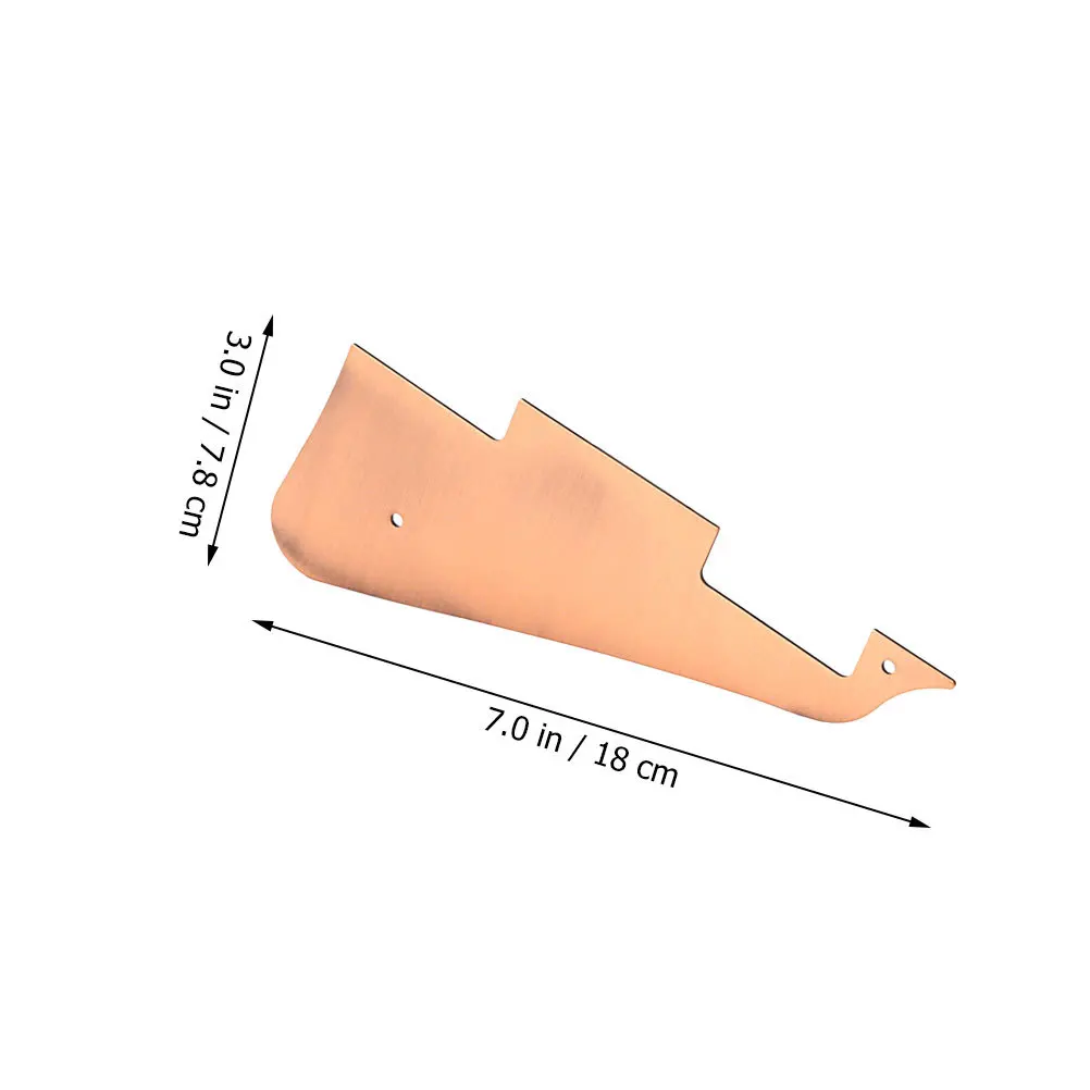 لوحة حماية صوتية للجيتار المعدني، تصميم متين مضاد للخدش، طراز حديث بديل للجيتار #6