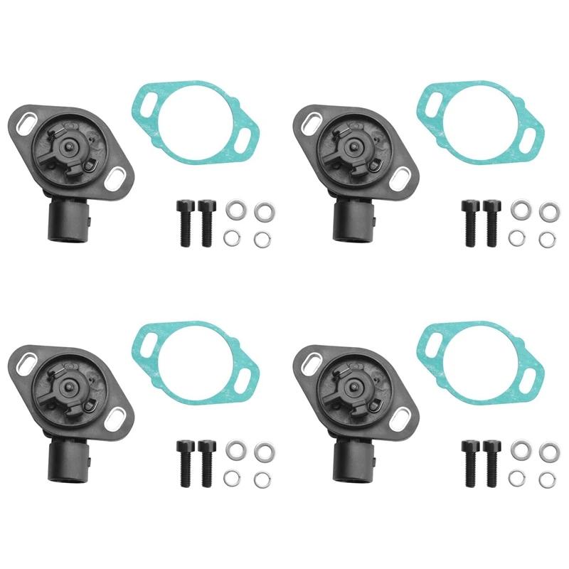 

4X New TPS Throttle Position Sensor Fit For 88-96 Honda Accord CRV CRX Civic Acura Integra 911-753