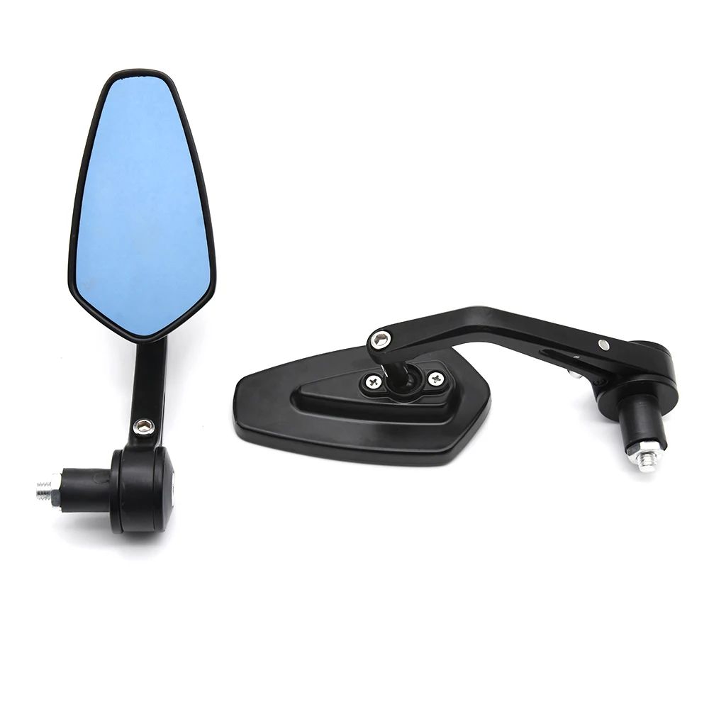 2PCS Motorcycle Handle Bar End Rearview Mirror UniversalSide Rearview Mirrors For BMW Ducati Aprilia Victory Honda Accessories view 2