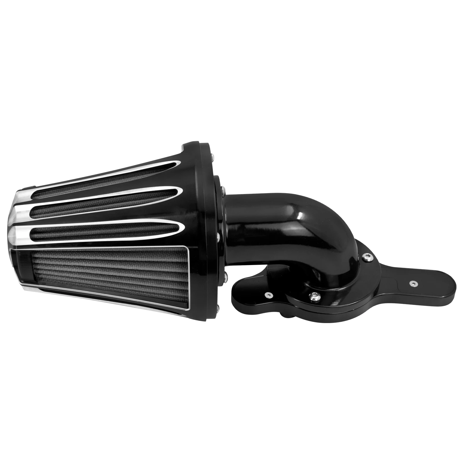 Motorcycle Air Filter Intake Cleaner Black For Harley M8 Touring Road Glide Electra Glide Softail FXBR Slim Trike FLHTK 2018-22