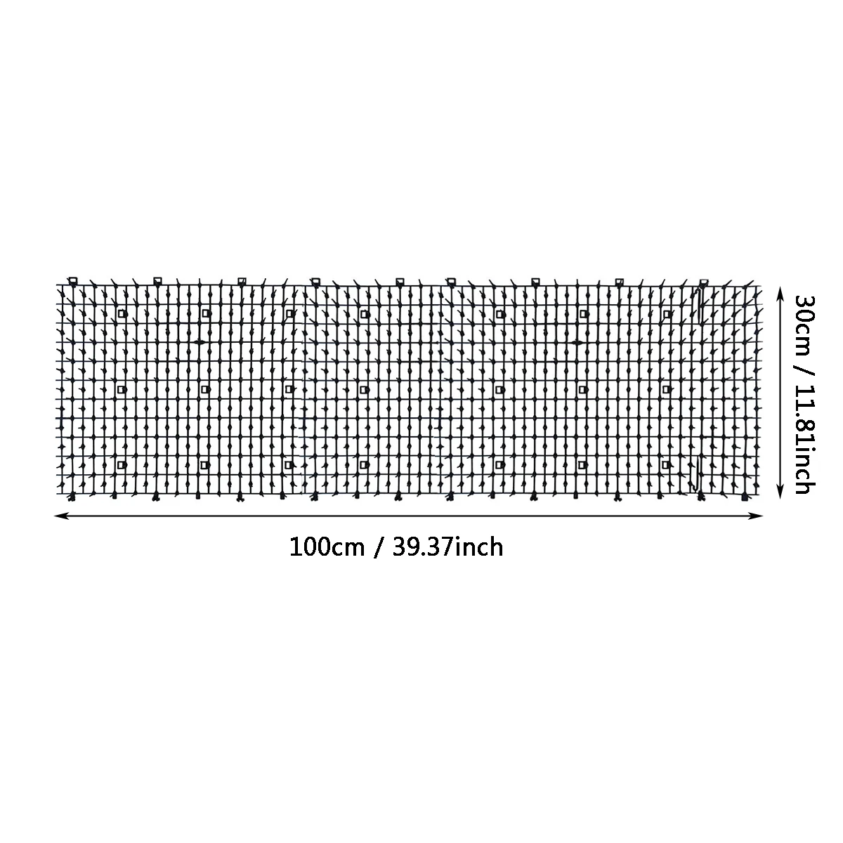 30 * 100 cm Mata dla psa i kota Plastikowa odstraszacz-kolecPolipropylenowa mata odstraszająca zwierzęta Mata przeciw kotom Narzędzia ogrodowe do