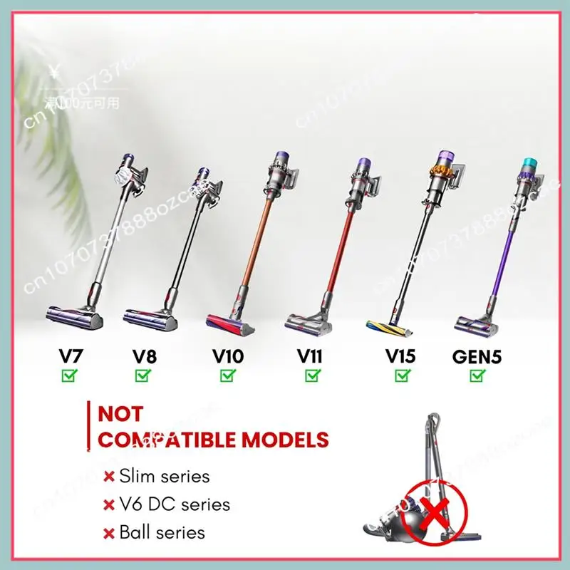 A26P For Dyson V8 Attachments For Dyson Horsehair Vacuum Brush For Blinds, Furniture, & Delicate Surfaces