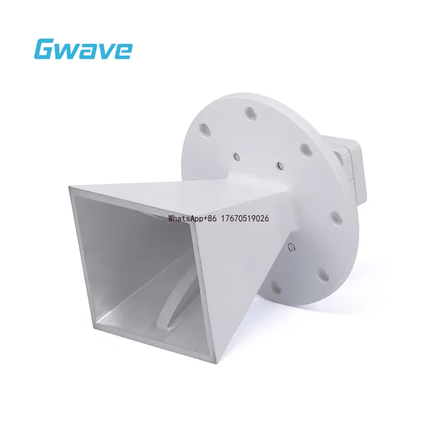 2026-Female Input 14 DBi Gain Waveguide Standard Horn Antenna 6 GHz to 18 GHz Antenna