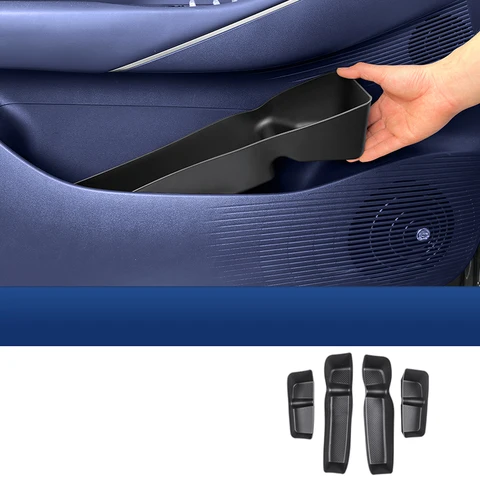Для Geely EX5 Galaxy E5 2024-2026 автомобильный Стайлинг дверной ящик для хранения TPE дверной слот ящик для хранения карман для хранения автоаксессуары