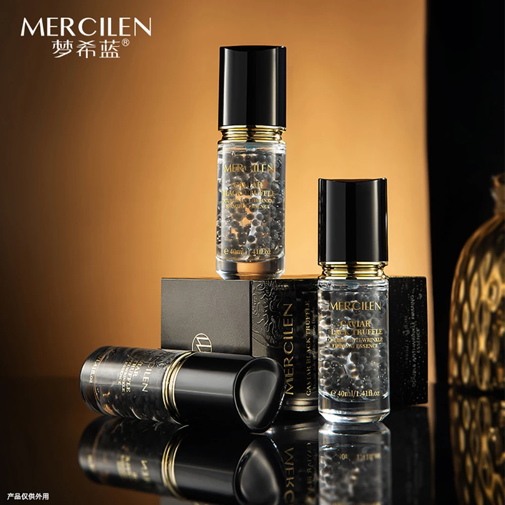 

Икра, черная трюфельная эссенция, увлажняющая для ухода за лицом, сужение пор, контроль жирности, осветление кожи, уход за кожей, красота, добавки для лица